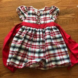 Red and navy Xmas dress Hartstrings